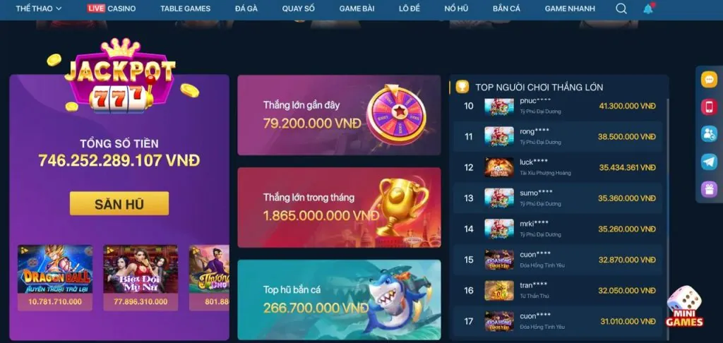 Tổng quan các môn thể thao tại Win8